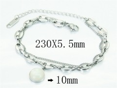 HY Wholesale Bracelets 316L Stainless Steel Jewelry Bracelets-HY32B1364OC