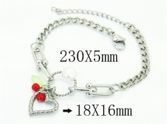 HY Wholesale Bracelets 316L Stainless Steel Jewelry Bracelets-HY21B0707HJD