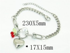 HY Wholesale Bracelets 316L Stainless Steel Jewelry Bracelets-HY21B0687HJZ