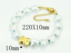 HY Wholesale Bracelets 316L Stainless Steel Jewelry Bracelets-HY02B0134PQ