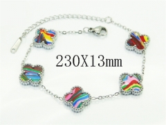 HY Wholesale Bracelets 316L Stainless Steel Jewelry Bracelets-HY35B1080LZ