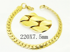 HY Wholesale Bracelets 316L Stainless Steel Jewelry Bracelets-HY40B1407KL