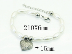 HY Wholesale Bracelets 316L Stainless Steel Jewelry Bracelets-HY91B0600LS