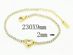 HY Wholesale Bracelets 316L Stainless Steel Jewelry Bracelets-HY59B0396OL