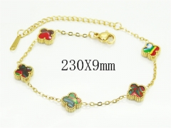 HY Wholesale Bracelets 316L Stainless Steel Jewelry Bracelets-HY35B1066YKL