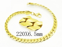 HY Wholesale Bracelets 316L Stainless Steel Jewelry Bracelets-HY40B1406KD