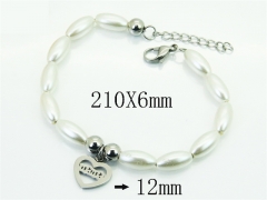 HY Wholesale Bracelets 316L Stainless Steel Jewelry Bracelets-HY91B0581LB