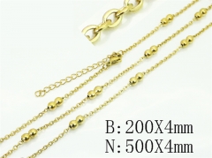 HY Wholesale Stainless Steel 316L Necklaces Bracelets Sets-HY70S0667PT