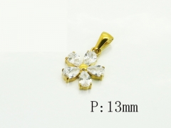 HY Wholesale Pendant Jewelry 316L Stainless Steel Jewelry Pendant-HY13P2423NT