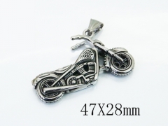 HY Wholesale Pendant Jewelry 316L Stainless Steel Jewelry Pendant-HY59P1394OB