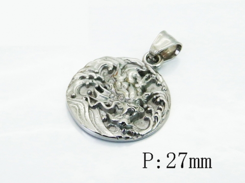 HY Wholesale Pendant Jewelry 316L Stainless Steel Jewelry Pendant-HY22P1194PW