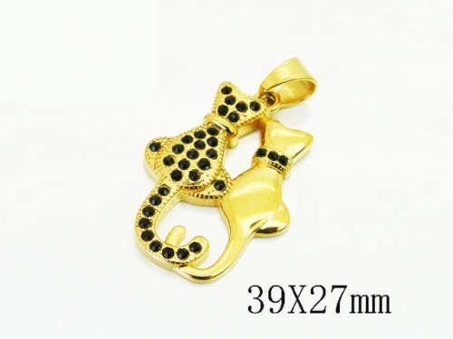 HY Wholesale Pendant Jewelry 316L Stainless Steel Jewelry Pendant-HY13P2340PA