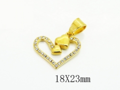 HY Wholesale Pendant Jewelry 316L Stainless Steel Jewelry Pendant-HY13P2426NL