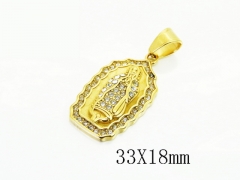 HY Wholesale Pendant Jewelry 316L Stainless Steel Jewelry Pendant-HY13P2384OI