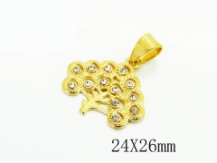 HY Wholesale Pendant Jewelry 316L Stainless Steel Jewelry Pendant-HY13P2433NI