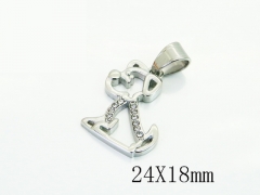 HY Wholesale Pendant Jewelry 316L Stainless Steel Jewelry Pendant-HY13P2390LL