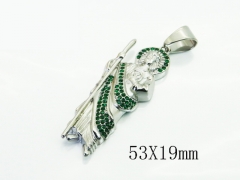 HY Wholesale Pendant Jewelry 316L Stainless Steel Jewelry Pendant-HY13P2351HHU