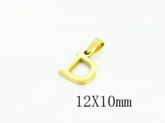 HY Wholesale Pendant Jewelry 316L Stainless Steel Jewelry Pendant-HY12P2280DIL