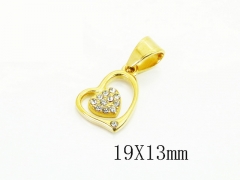 HY Wholesale Pendant Jewelry 316L Stainless Steel Jewelry Pendant-HY13P2427ME