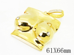 HY Wholesale Pendant Jewelry 316L Stainless Steel Jewelry Pendant-HY13P2291IPF