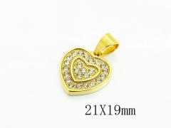 HY Wholesale Pendant Jewelry 316L Stainless Steel Jewelry Pendant-HY13P2440ML