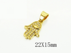 HY Wholesale Pendant Jewelry 316L Stainless Steel Jewelry Pendant-HY13P2429MR