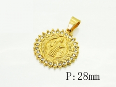 HY Wholesale Pendant Jewelry 316L Stainless Steel Jewelry Pendant-HY13P2289NI