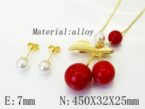 HY Wholesale Jewelry Set 316L Stainless Steel jewelry Set Fashion Jewelry-HY45S0198OL