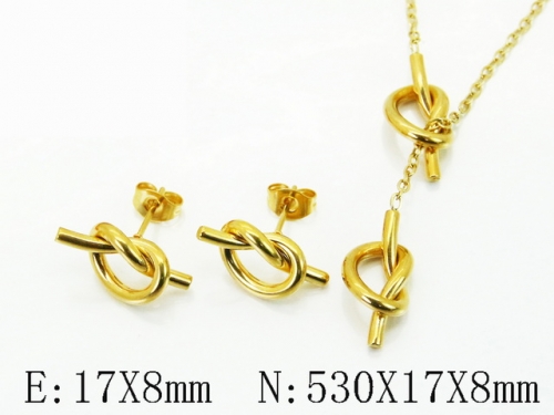 HY Wholesale Jewelry Set 316L Stainless Steel jewelry Set Fashion Jewelry-HY59S2661PL