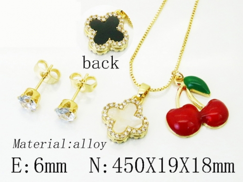 HY Wholesale Jewelry Set 316L Stainless Steel jewelry Set Fashion Jewelry-HY45S0178HJA