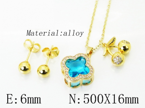 HY Wholesale Jewelry Set 316L Stainless Steel jewelry Set Fashion Jewelry-HY45S0193HIY