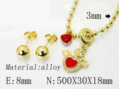 HY Wholesale Jewelry Set 316L Stainless Steel jewelry Set Fashion Jewelry-HY45S0197HJS