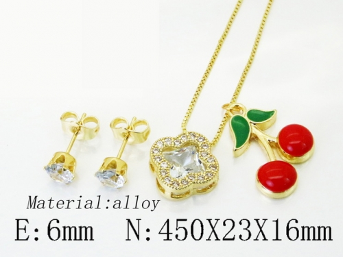 HY Wholesale Jewelry Set 316L Stainless Steel jewelry Set Fashion Jewelry-HY45S0179HIG