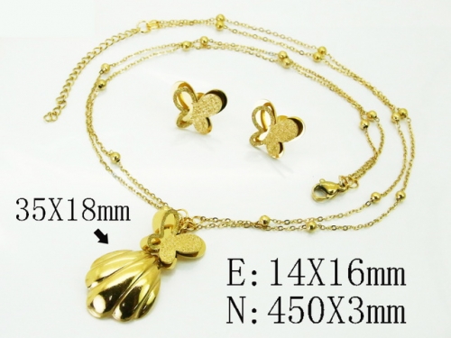 HY Wholesale Jewelry Set 316L Stainless Steel jewelry Set Fashion Jewelry-HY92S0312HJR