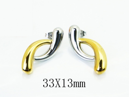 HY Wholesale Earrings Jewelry 316L Stainless Steel Earrings Jewelry-HY80E2039PD