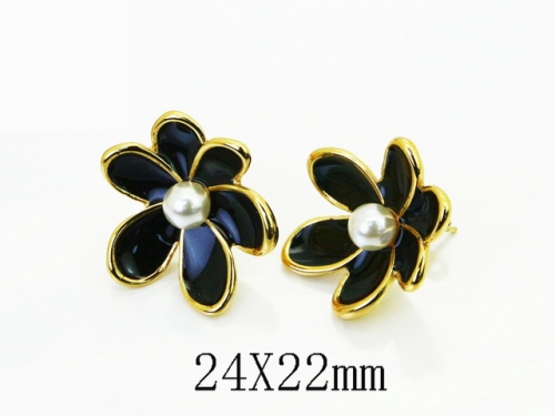 HY Wholesale Earrings Jewelry 316L Stainless Steel Earrings Jewelry-HY80E2030OX