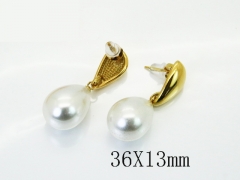 HY Wholesale Earrings Jewelry 316L Stainless Steel Earrings Jewelry-HY32E0763HJG