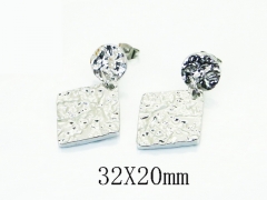 HY Wholesale Earrings Jewelry 316L Stainless Steel Earrings Jewelry-HY30E2659PV