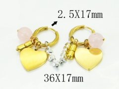 HY Wholesale Earrings Jewelry 316L Stainless Steel Earrings Jewelry-HY80E1988OX