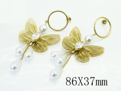 HY Wholesale Earrings Jewelry 316L Stainless Steel Earrings Jewelry-HY80E2015HJS