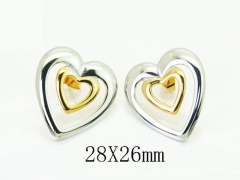 HY Wholesale Earrings Jewelry 316L Stainless Steel Earrings Jewelry-HY80E2040ML