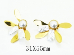 HY Wholesale Earrings Jewelry 316L Stainless Steel Earrings Jewelry-HY80E2023HIT