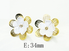 HY Wholesale Earrings Jewelry 316L Stainless Steel Earrings Jewelry-HY80E2024HDL