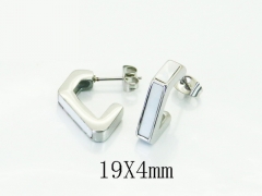 HY Wholesale Earrings Jewelry 316L Stainless Steel Earrings Jewelry-HY30E2680OL