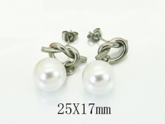 HY Wholesale Earrings Jewelry 316L Stainless Steel Earrings Jewelry-HY59E1470KW