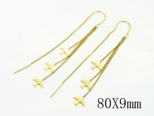 HY Wholesale Earrings Jewelry 316L Stainless Steel Earrings Jewelry-HY80E2048FNL