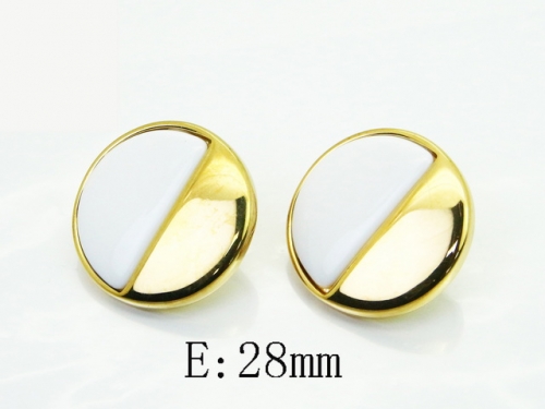 HY Wholesale Earrings Jewelry 316L Stainless Steel Earrings Jewelry-HY80E2031FNL