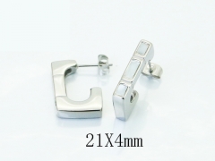 HY Wholesale Earrings Jewelry 316L Stainless Steel Earrings Jewelry-HY30E2678OL