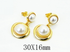 HY Wholesale Earrings Jewelry 316L Stainless Steel Earrings Jewelry-HY80E2027ZLL