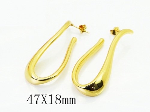 HY Wholesale Earrings Jewelry 316L Stainless Steel Earrings Jewelry-HY80E2034DML